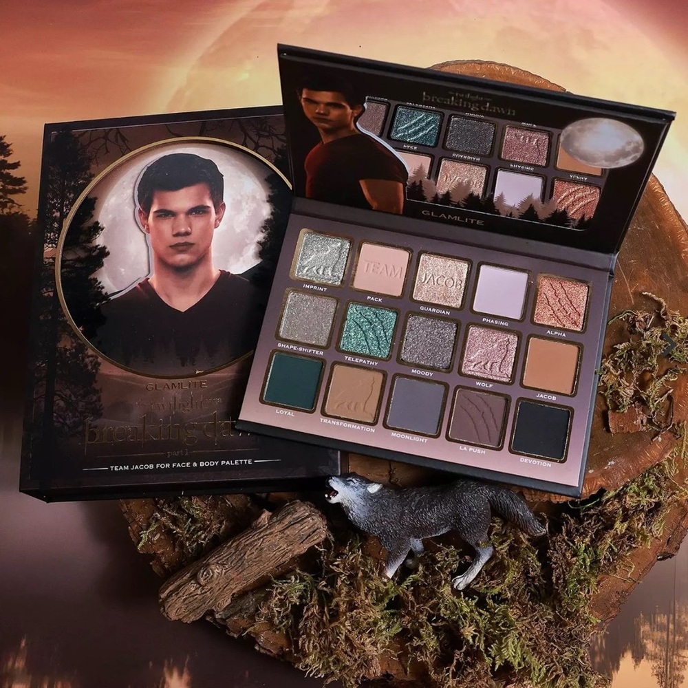 Glamlite X Twilight Breaking Dawn Team Jacob Eyeshadow Palette -BNIB